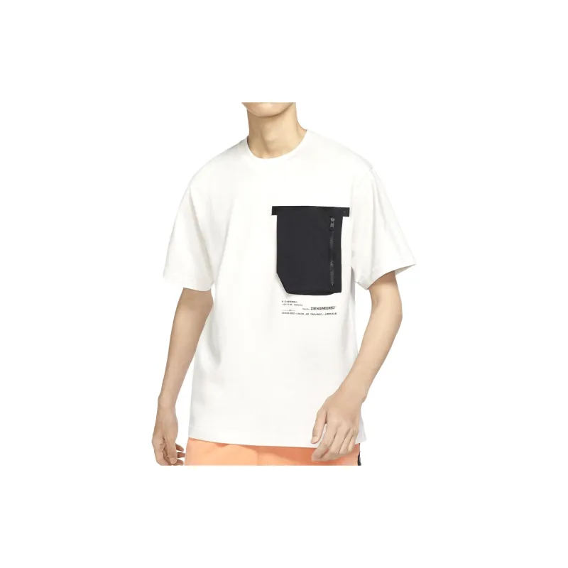 Jordan T Shirt Men's Phantom Gray White-2