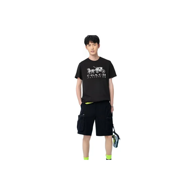 COACH T Shirts Men Black-1