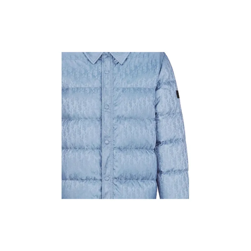 DIOR FW23 Down Jacket Coat Men's Blue-5