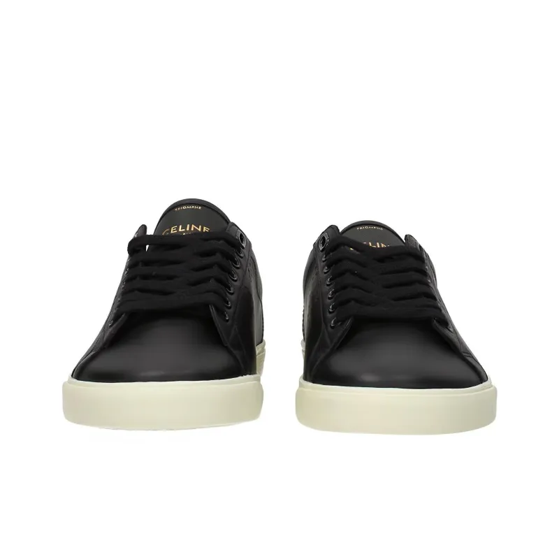 CELINE Triomphe Skateboard Shoes Women's Black-3