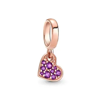 Pandora Charms / Pendants Women's Rose/Noble Purple