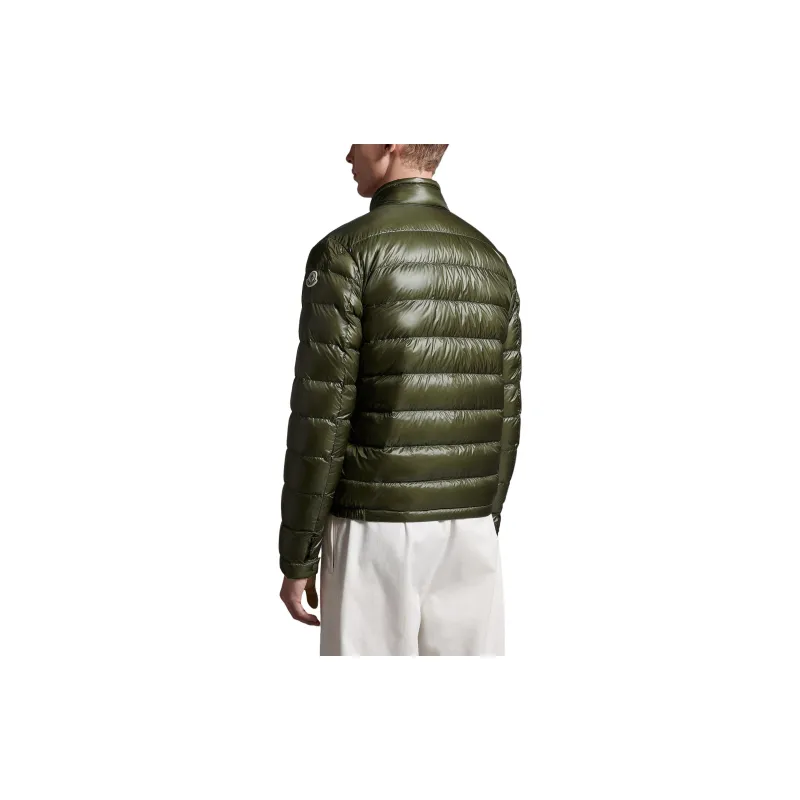 Moncler Down Jacket Coat Men's Olive Green-3