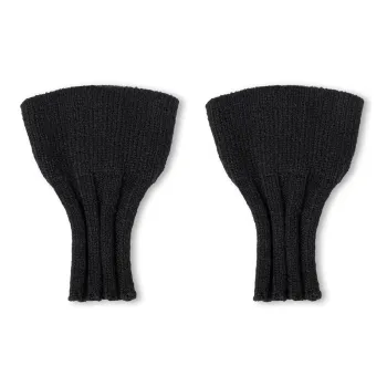 BAIJUAN Acrylic Full Finger Gloves Women's