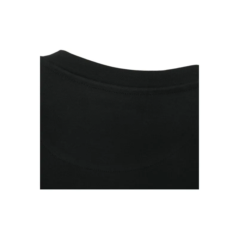 FENDI Logo Embroidered Crewneck T Shirt-9