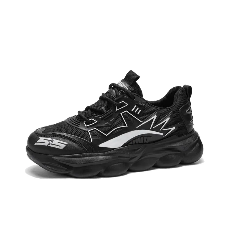 M.M Party Anti Slip Wear Resistant Low Top Chunky Sneakers Men's-1