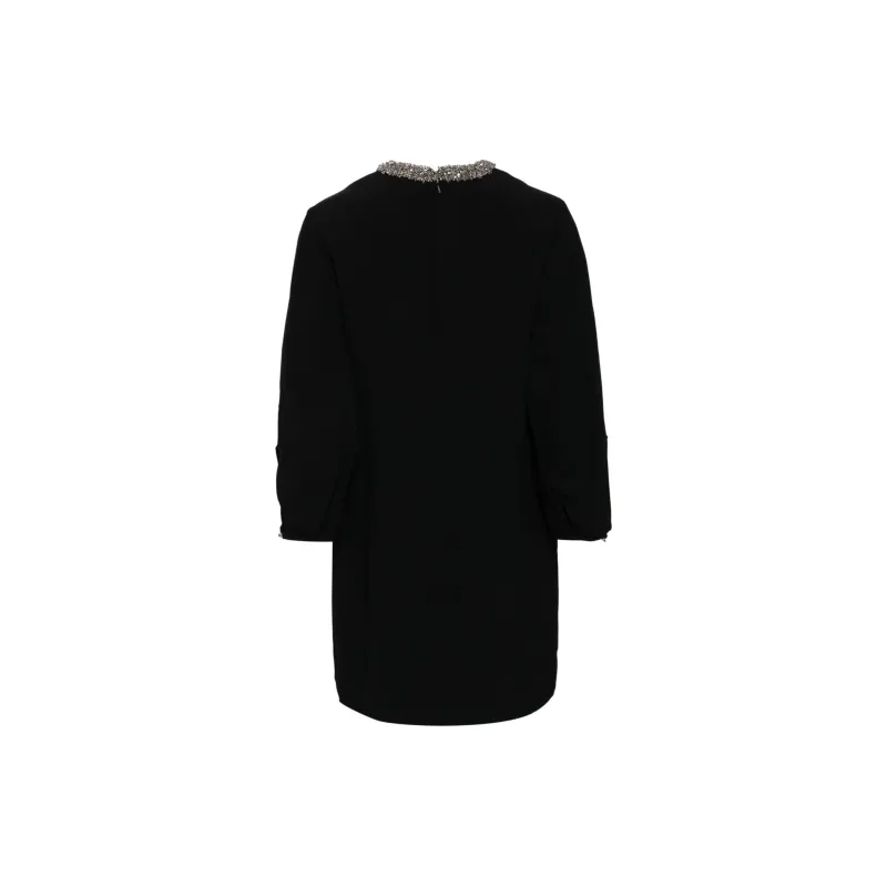 Dice Kayek Embellished Neck Midi Dress-1