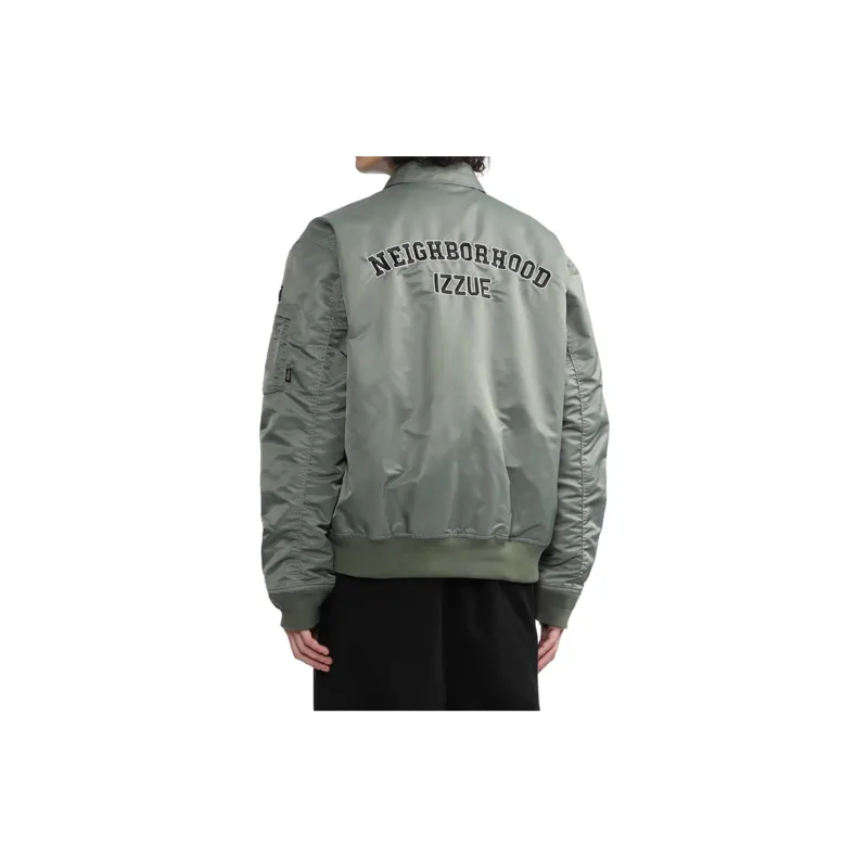 Izzue Logo embroidered Bomber Jacket-7