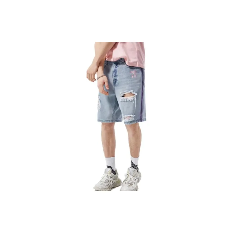 Boy London Casual Shorts Men Blue-4