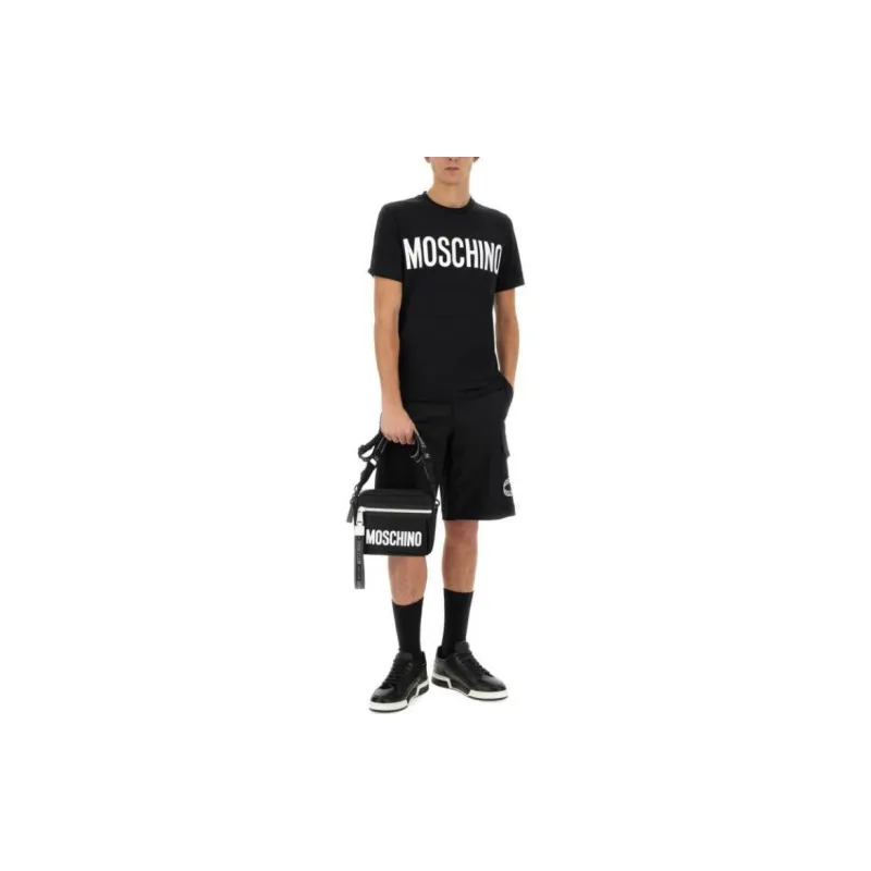 MOSCHINO Casual Shorts Men's Black-3