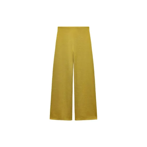 ZARA Casual Pants Women's Mustard