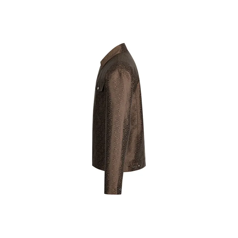 MANGANO FW24 Jackets Coats Men's Coffee-2