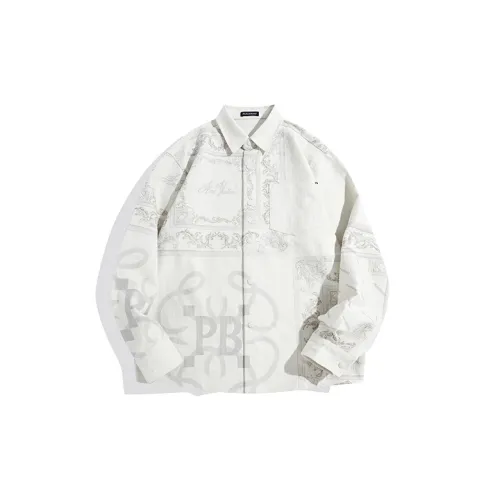 PEACEBIRD MEN Shirts Men Off White 1