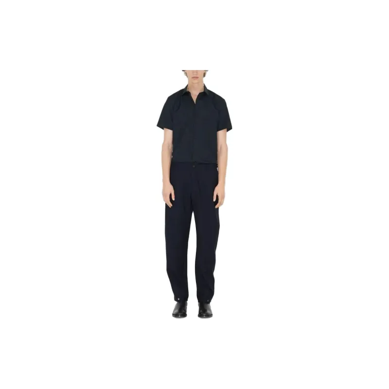 Burberry Logo embroidered Cotton Shirt-1
