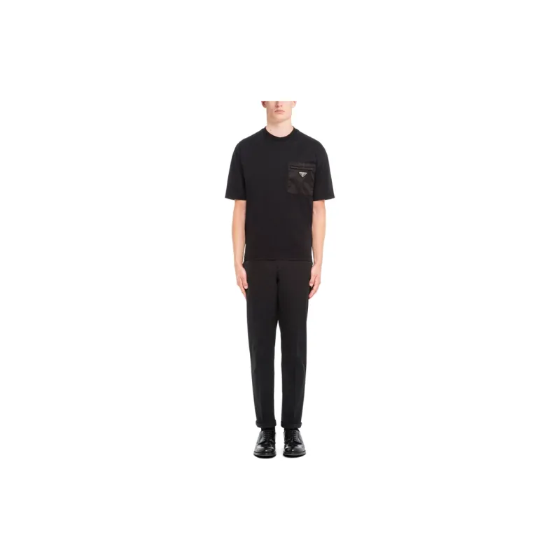 PRADA T Shirts Men Black-2