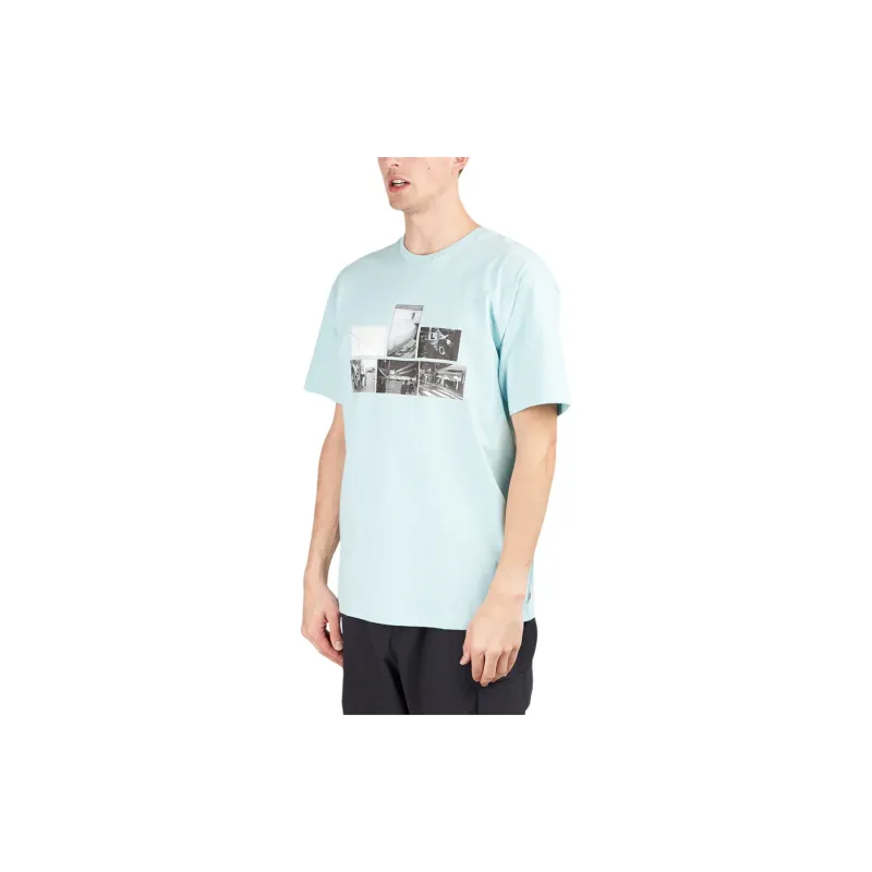 Vans x Ray Barbee X Leica T Shirt Unisex Light Blue-4