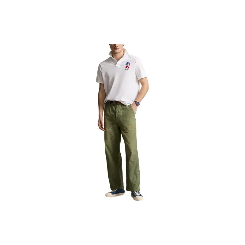 Polo Ralph Lauren SS24 Polo Shirt Men's Oxford White-1