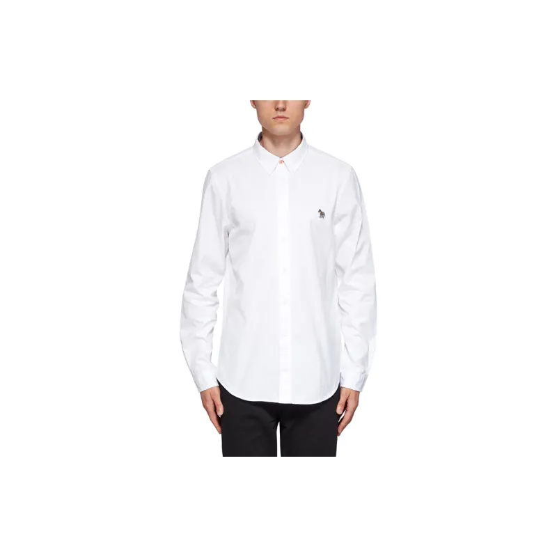 Paul Smith Zebra Patch Long Sleeved Shirt-2
