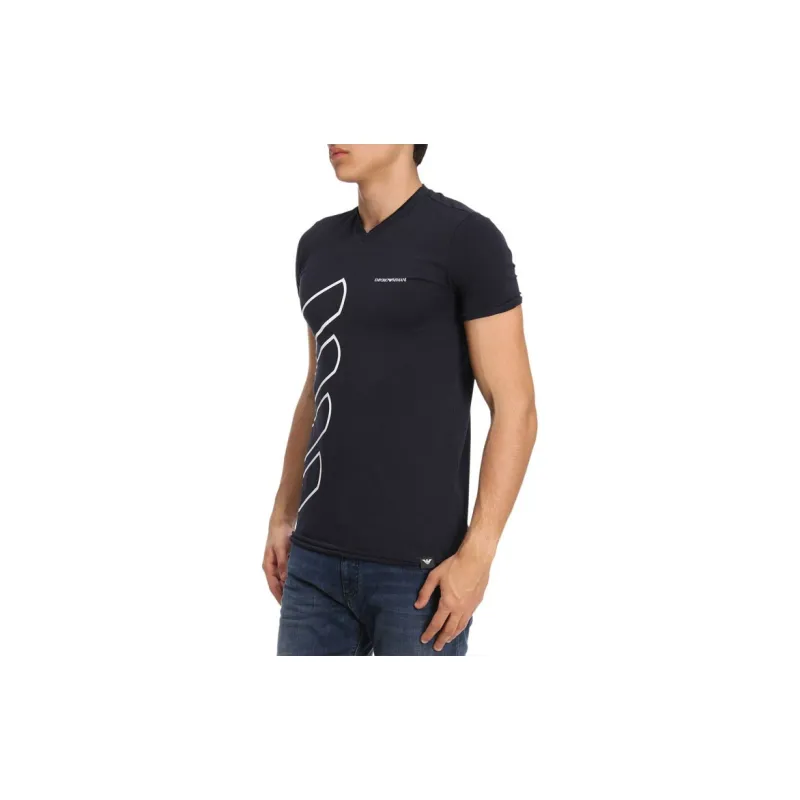 EMPORIO ARMANI T Shirts Men Navy-5