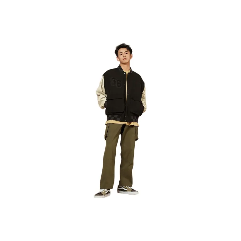 Vans CLUB BASEBALL Jackets Unisex Black-5