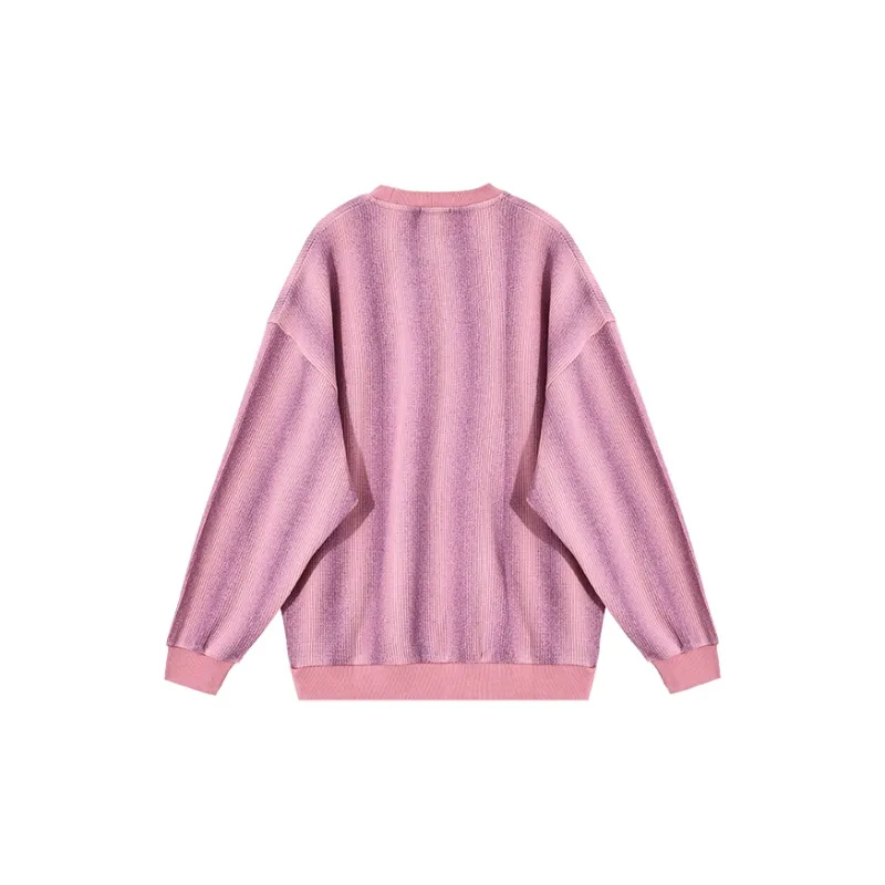 KORAKUBLUE Sweatshirt Unisex Economical Mirror Pink-1