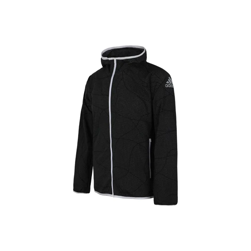 Adidas B AOP JKT Jackets Coats Men's Black-2