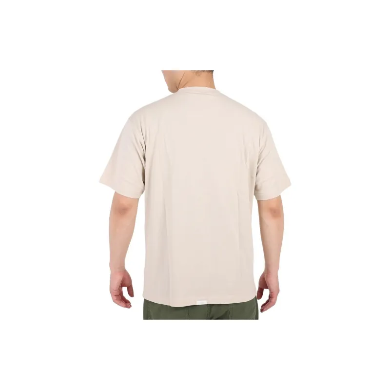 New Balance T Shirts Men Light Beige-5