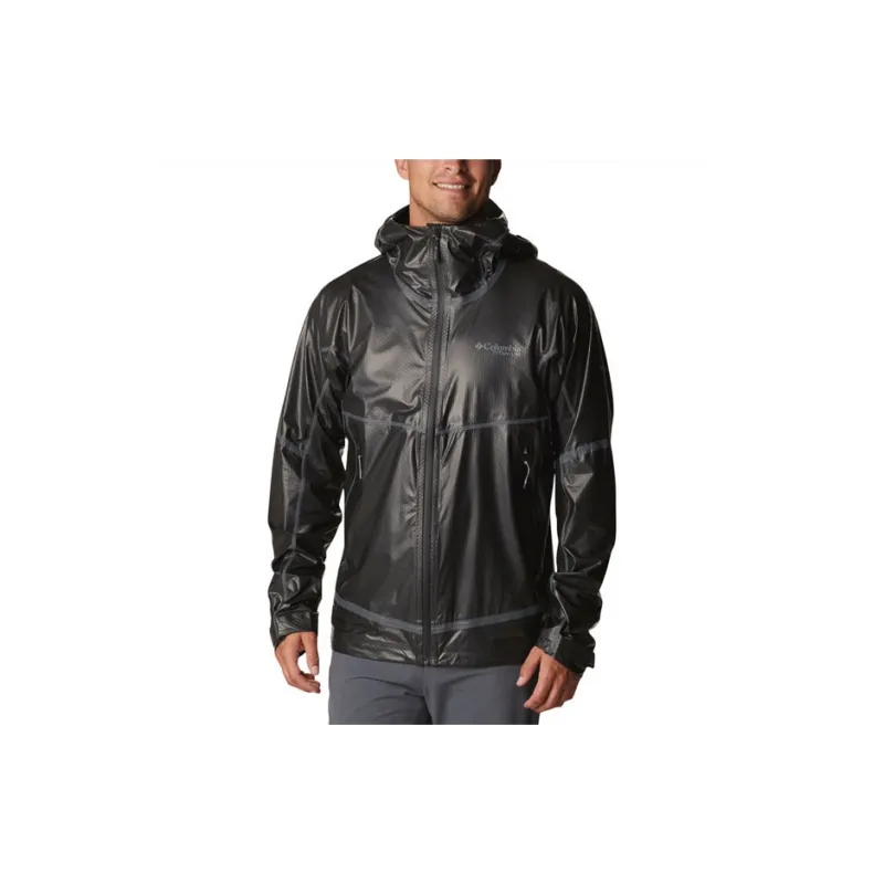 Columbia Windbreaker Jacket Men's Black-1