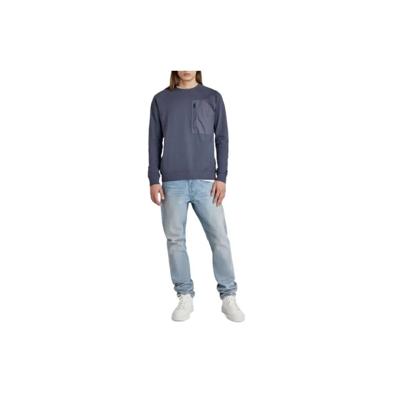 G STAR RAW Sweatshirts Men Gray Blue-1