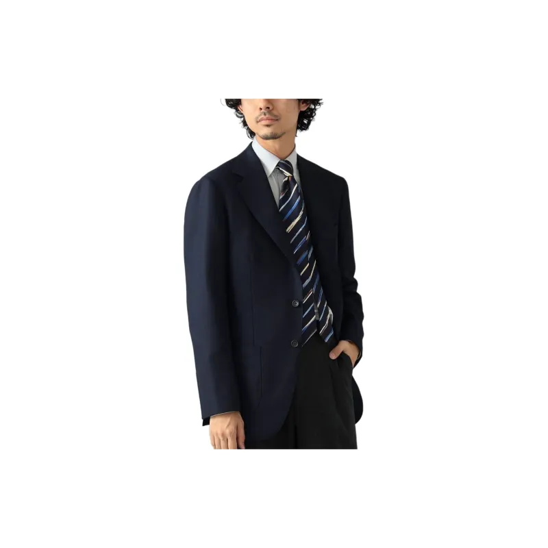 Beams Jackets Coats Men's Marine Blue-11