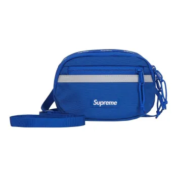 Supreme Nylon Shoulder Bag Crossbody Bag Mini Unisex Blue