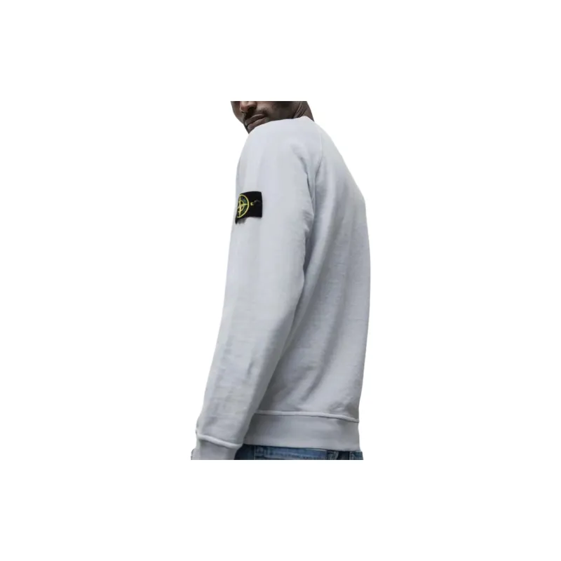 STONE ISLAND Logo Patch Crewneck Sweatshirt-3