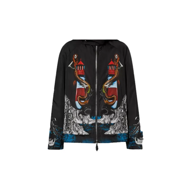 Burberry Jackets Coats Men's Black-5