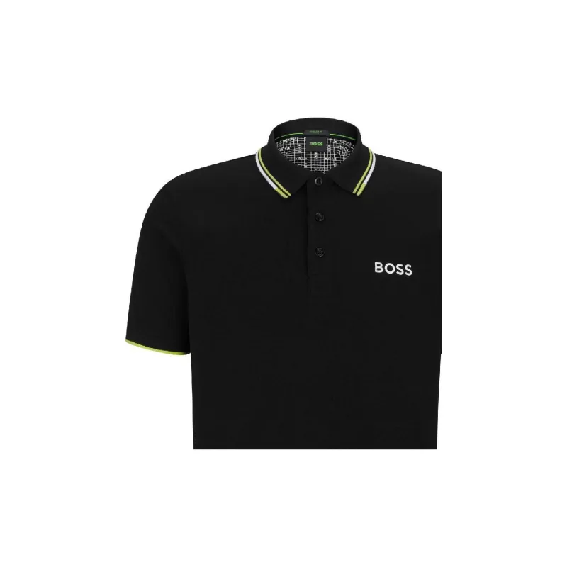 HUGO BOSS SS23 Polo Shirts Men Black-1