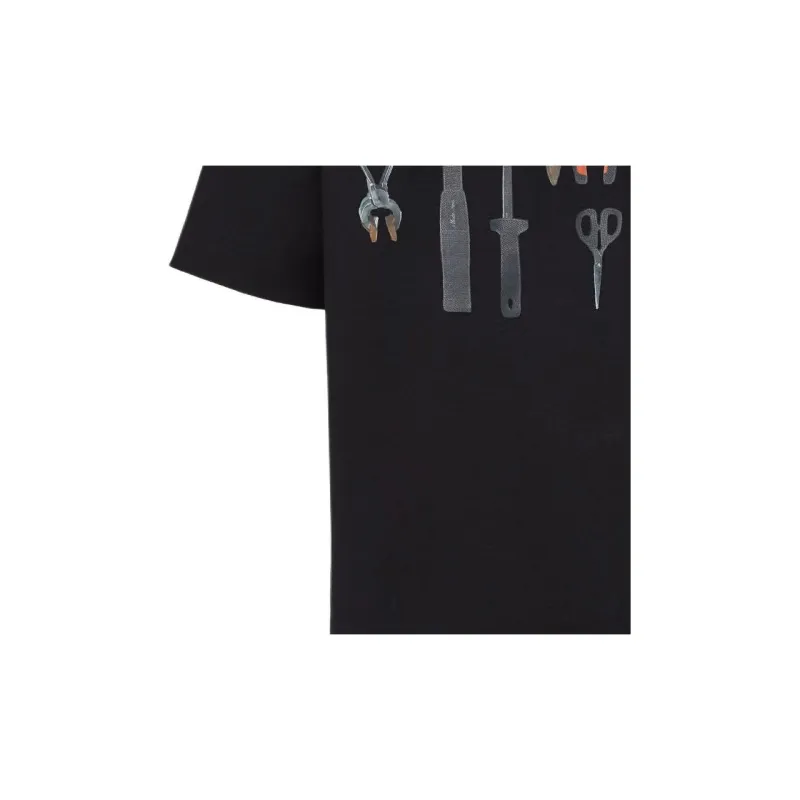 FENDI Tools Printed Crewneck T Shirt-5