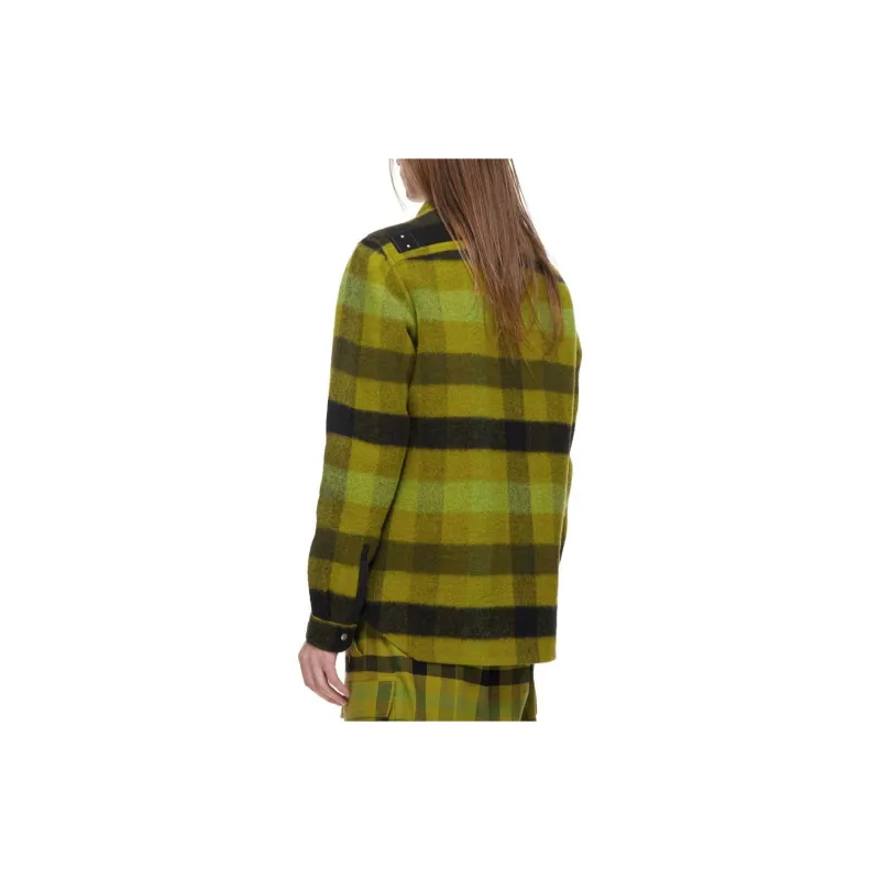 RICK OWENS Check pattern Cotton Shirt-2