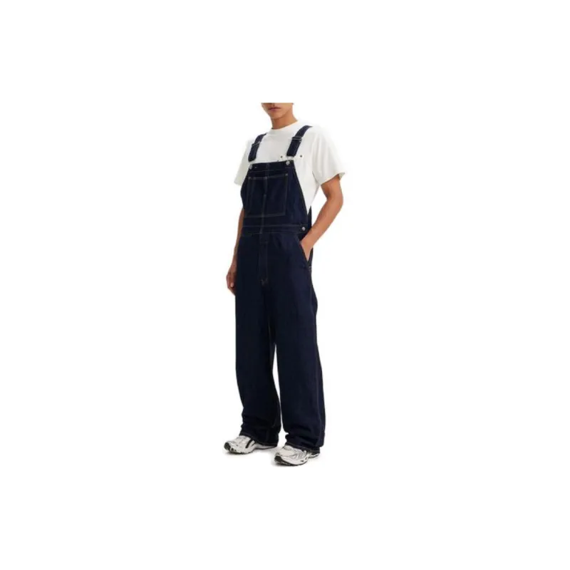 Kenzo X Levis LEVI'S X KENZO CO BRAND Overalls Unisex Dark Indigo-3