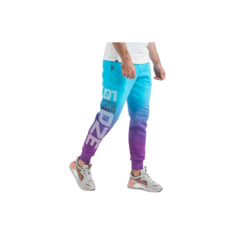 PUMA Basketball Collection Knitted Sports Pants Men's Blue-3