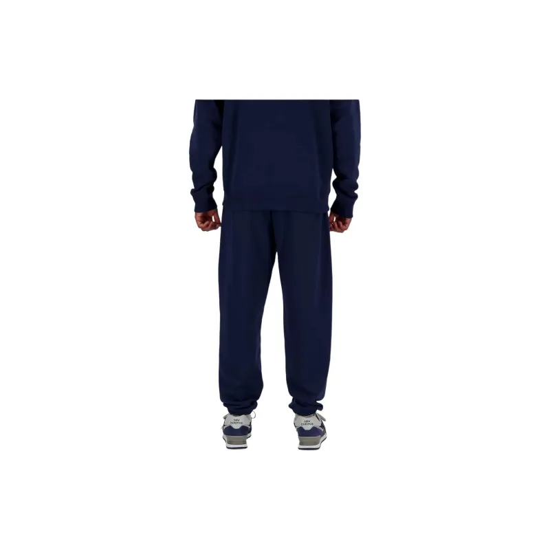 New Balance Knitted Sports Pants Men's Marine Blue-4