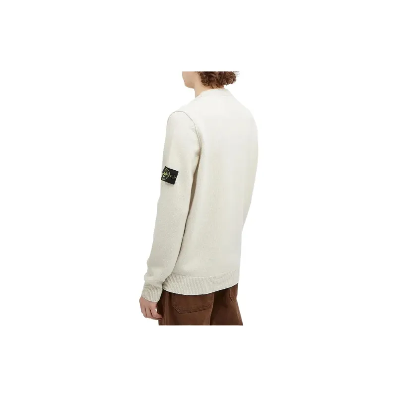 STONE ISLAND Logo Patch Crewneck Jumper-2