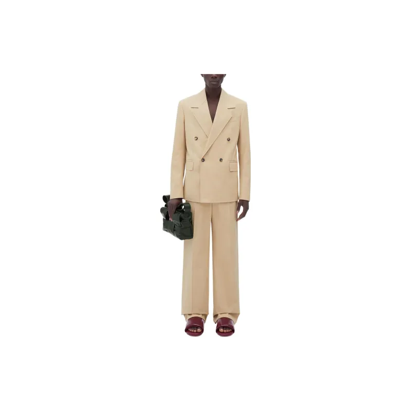Bottega Veneta Double Breasted Textured Jacket-3