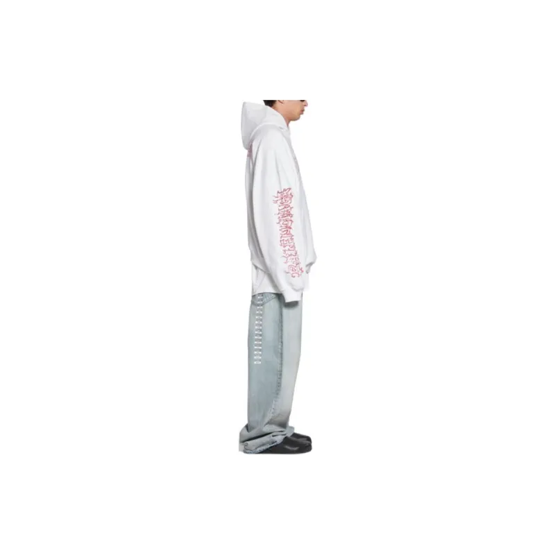 Balenciaga Logo-print Hoodie-11