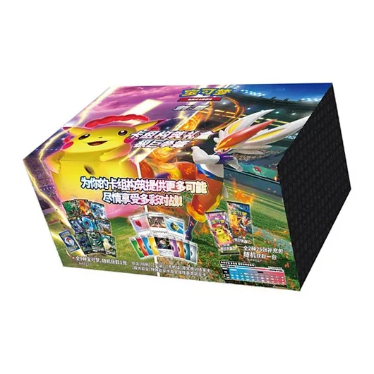 POKEMON Sword & Shield PTCG Simplified Chinese Gigantamax Clash Deck Building Box Battle Cards 1 Box-2