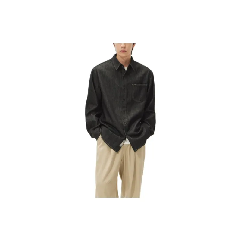Lee Shirts Men Black-2