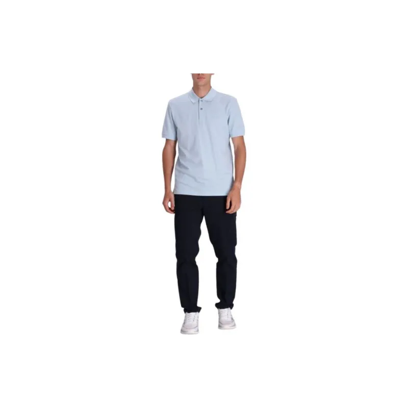 HUGO BOSS Embroidered logo Cotton Polo Shirt-1