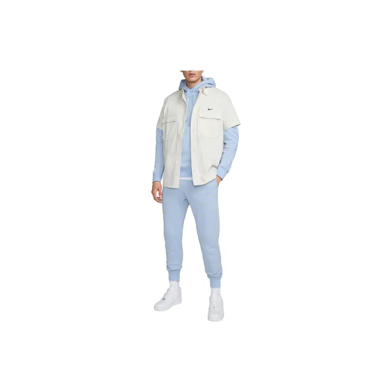 Nike Knitted Sweatpants Men Light Blue-2