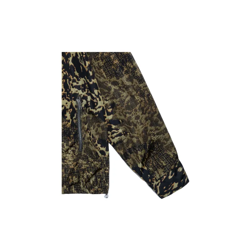 Givenchy Hooded Windbreaker In Printed Nylon-5