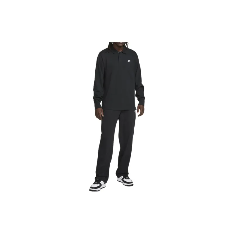 Nike Club Men's Long Sleeve Knit Polo-2