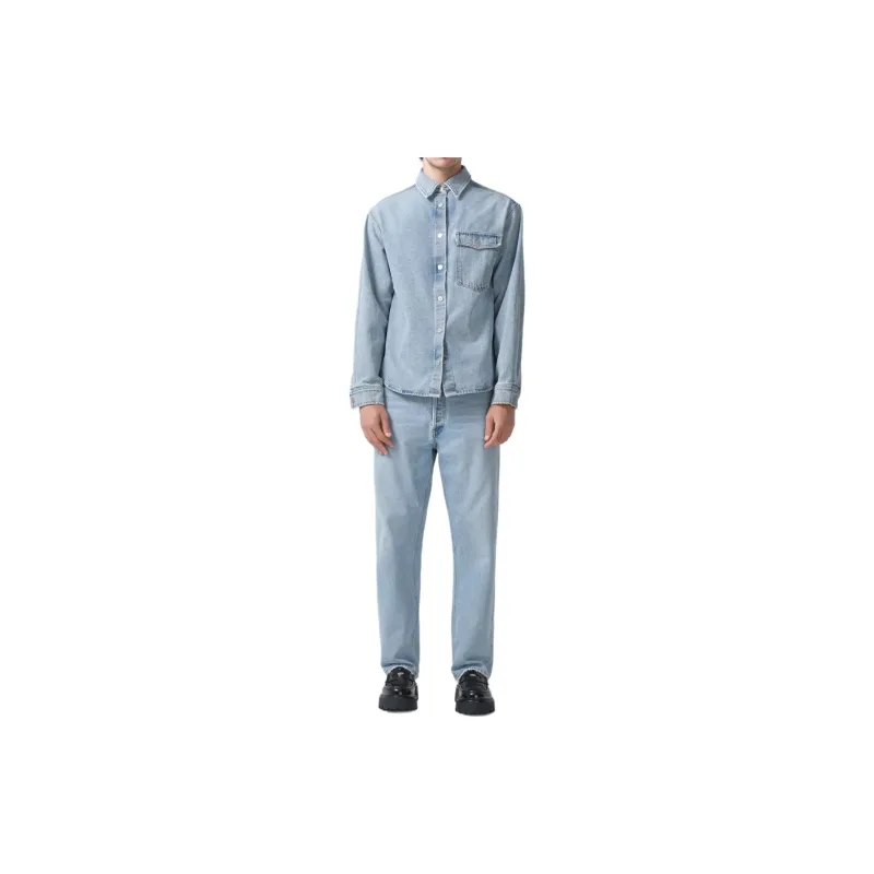 AGOLDE SS24 Jeans Men's Light Indigo-1