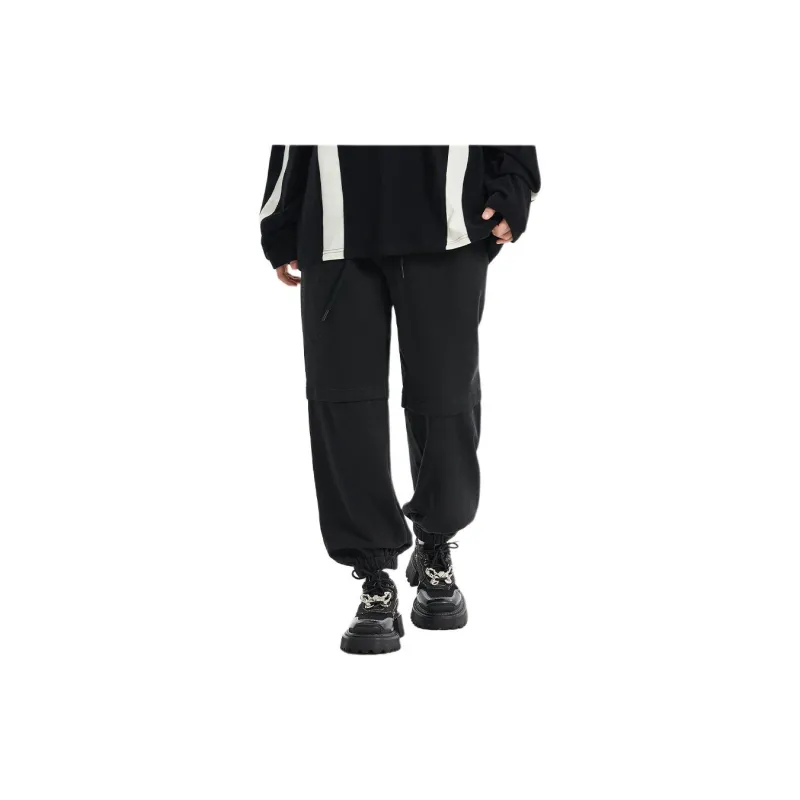 SPRAYGROUND Knitted Sweatpants Unisex Black-1