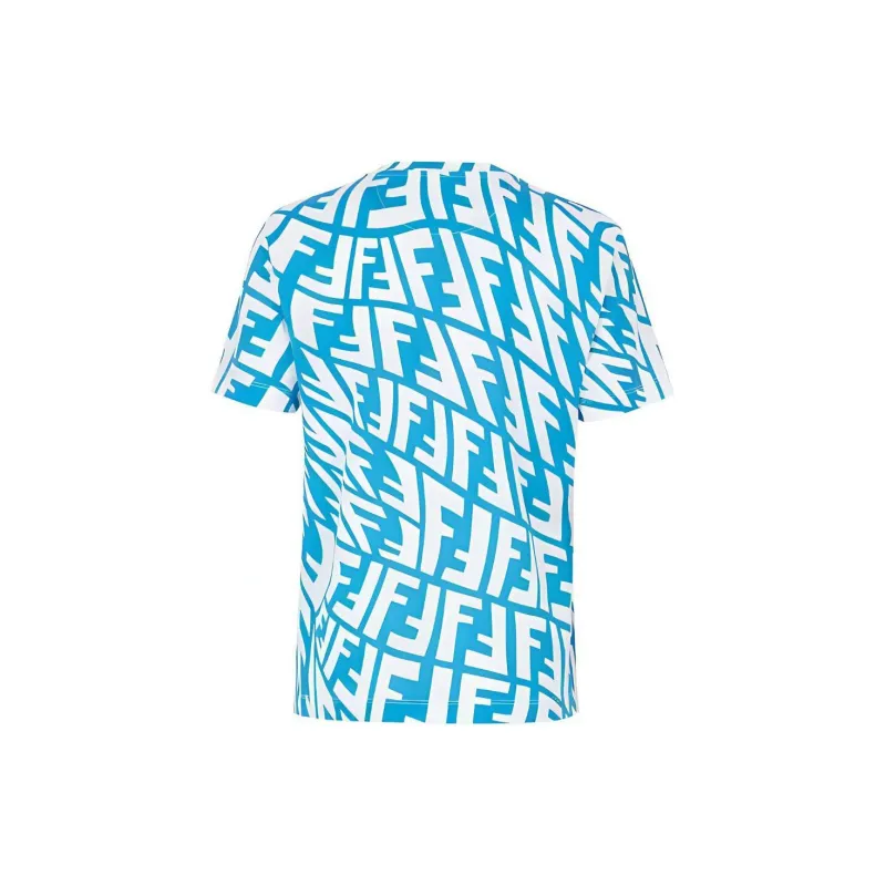 FENDI T Shirts Women's Blue-1
